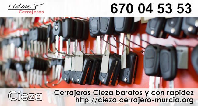 copias de llaves de coche cieza